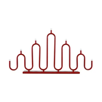 Noel 7 adventslysestake - Rød - Globen Lighting