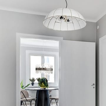Ombrello pendel Ø60 cm hvitt glass - Messing - Globen Lighting