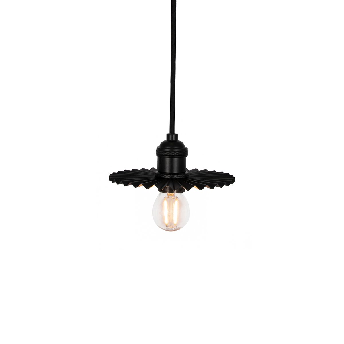 Bilde av Globen Lighting Omega pendel Ø 15 cm Svart