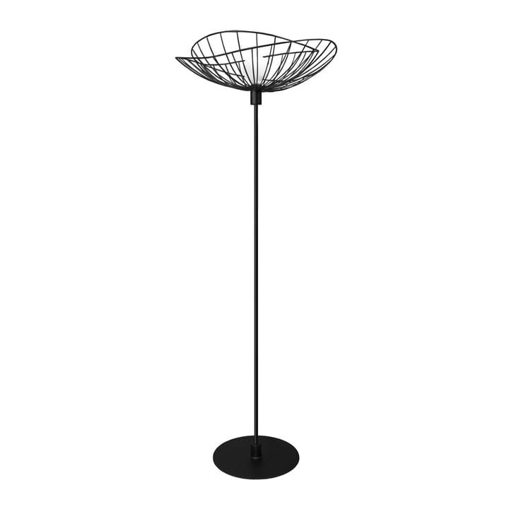 Ray gulvlampe - matt svart - Globen Lighting