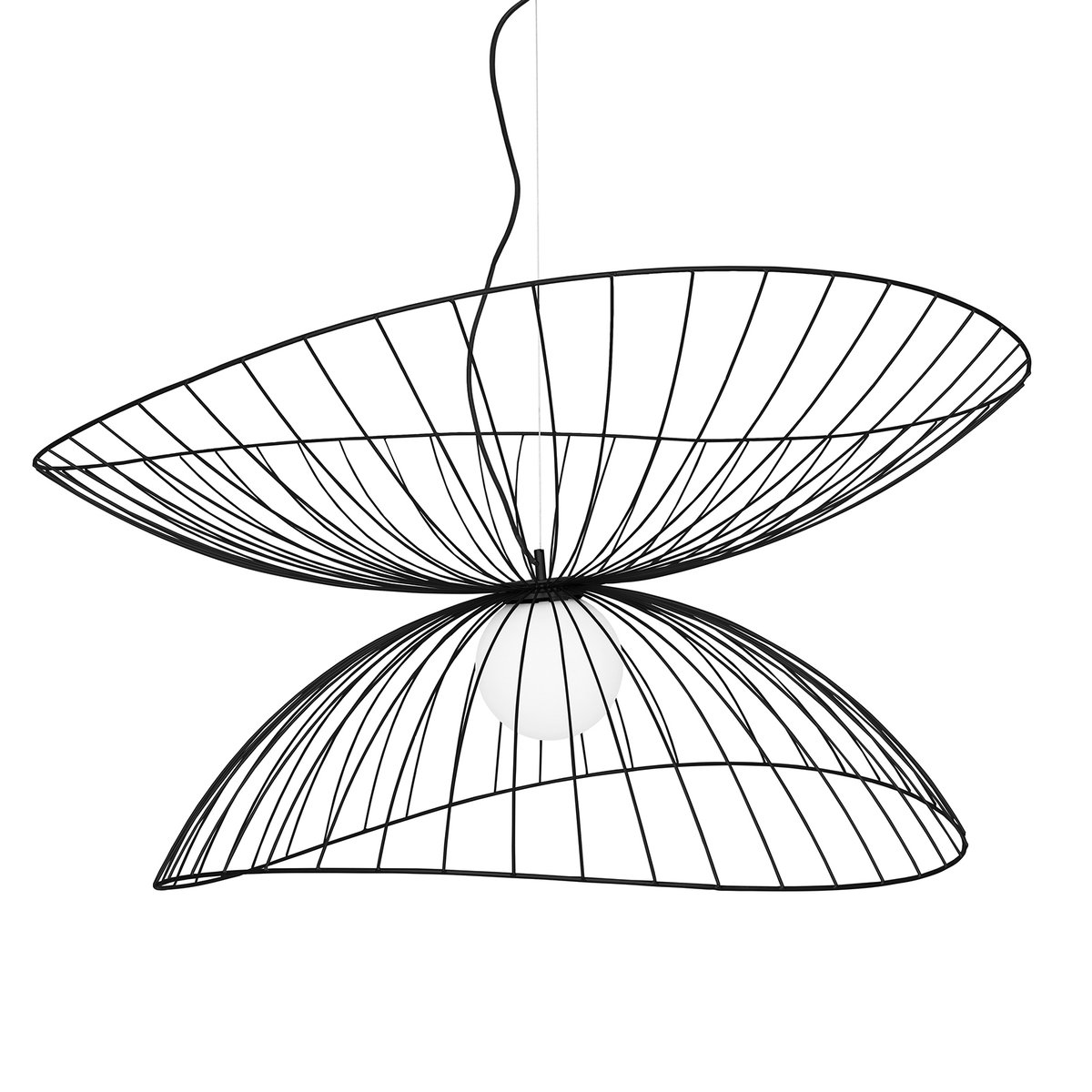 Bilde av Globen Lighting Ray taklampe Ø115 cm Svart