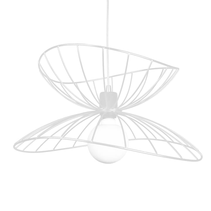 Ray taklampe Ø 45 cm - Hvit - Globen Lighting