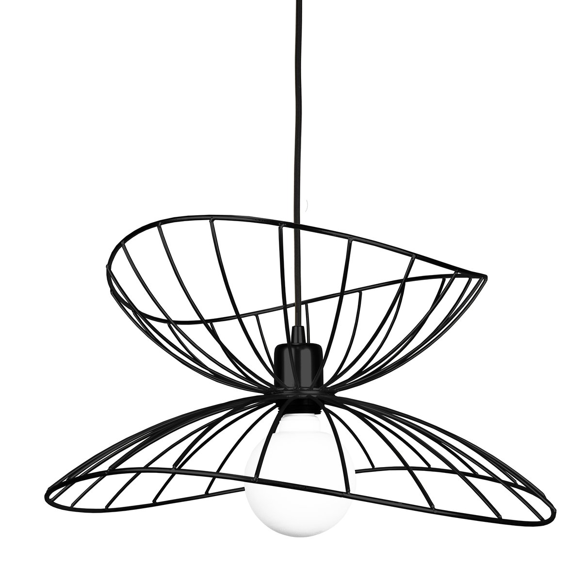 Bilde av Globen Lighting Ray taklampe Ø 45 cm matt svart