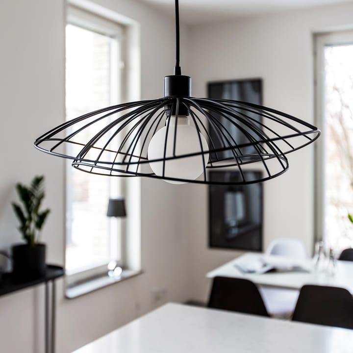 Ray taklampe Ø 45 cm, matt svart Globen Lighting