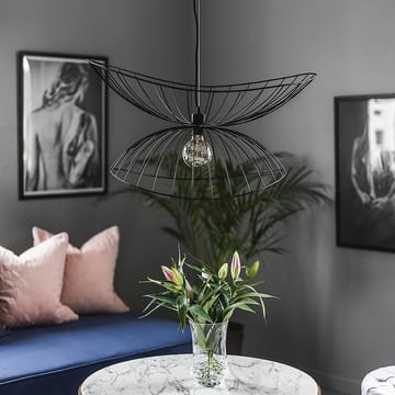 Ray taklampe Ø70 cm - svart - Globen Lighting