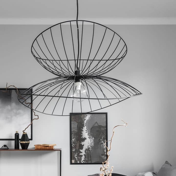 Ray taklampe Ø70 cm, svart Globen Lighting