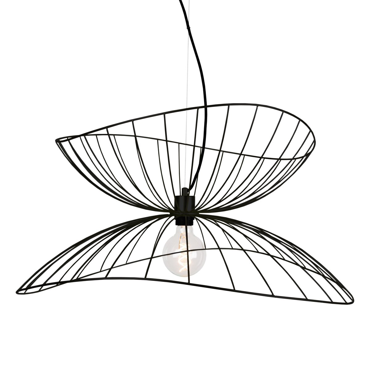 Bilde av Globen Lighting Ray taklampe Ø70 cm svart
