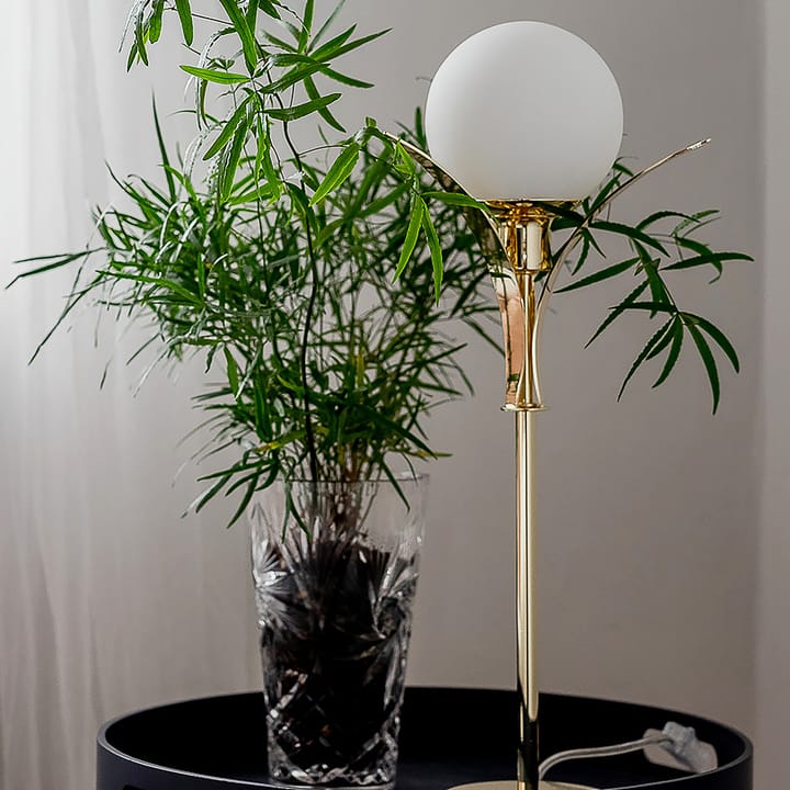 Savoy bordlampe høy - Messing - Globen Lighting