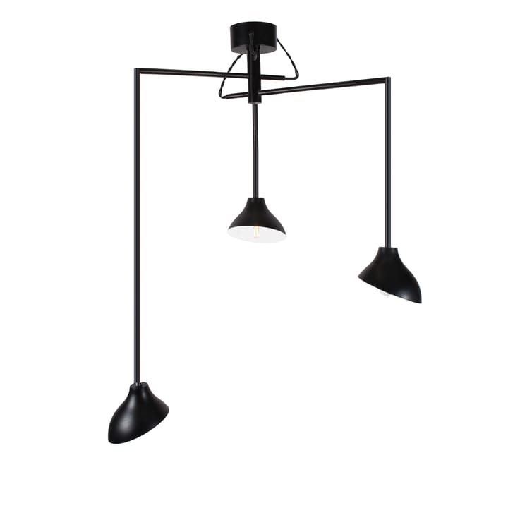 Spider 3 taklampe, Svart Globen Lighting