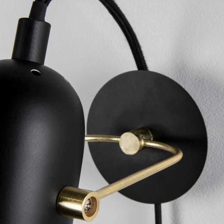 Swan Mini vegglampe, Svart Globen Lighting