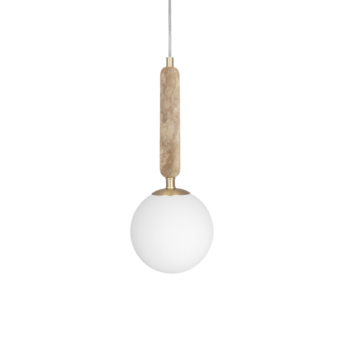 Bilde av Globen Lighting Torrano pendel 15 cm Travertin