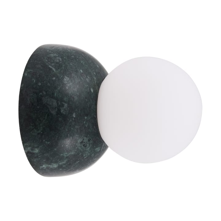 Torrano vegglampe/takplafond 13 cm - Mørkegrønn marmor - Globen Lighting