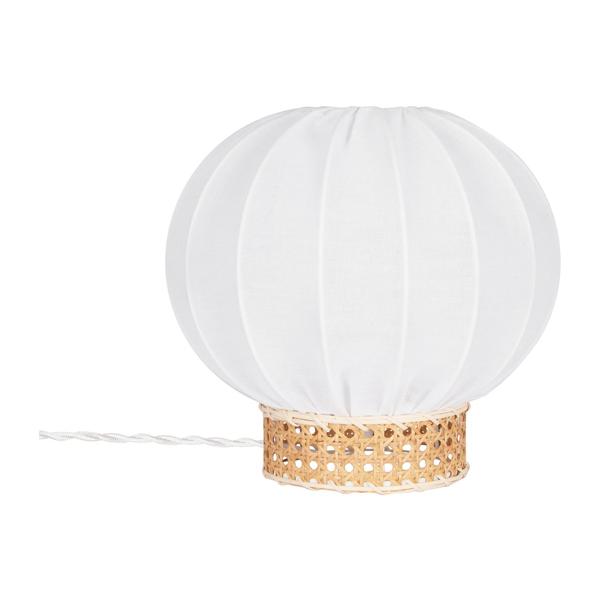 Bilde av Globen Lighting Yokohama bordlampe Ø 30 cm Hvit-natur