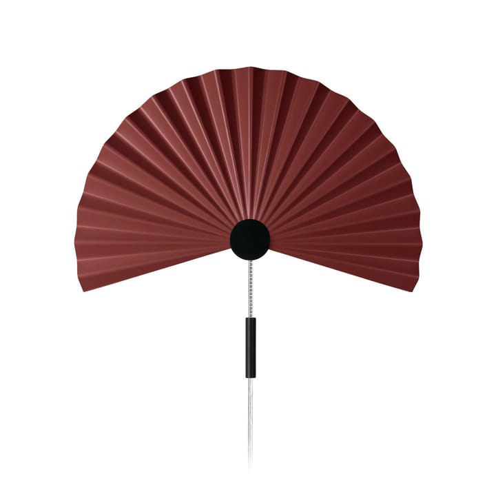 Zen vegglampe 35 cm - Maroon-black - Globen Lighting