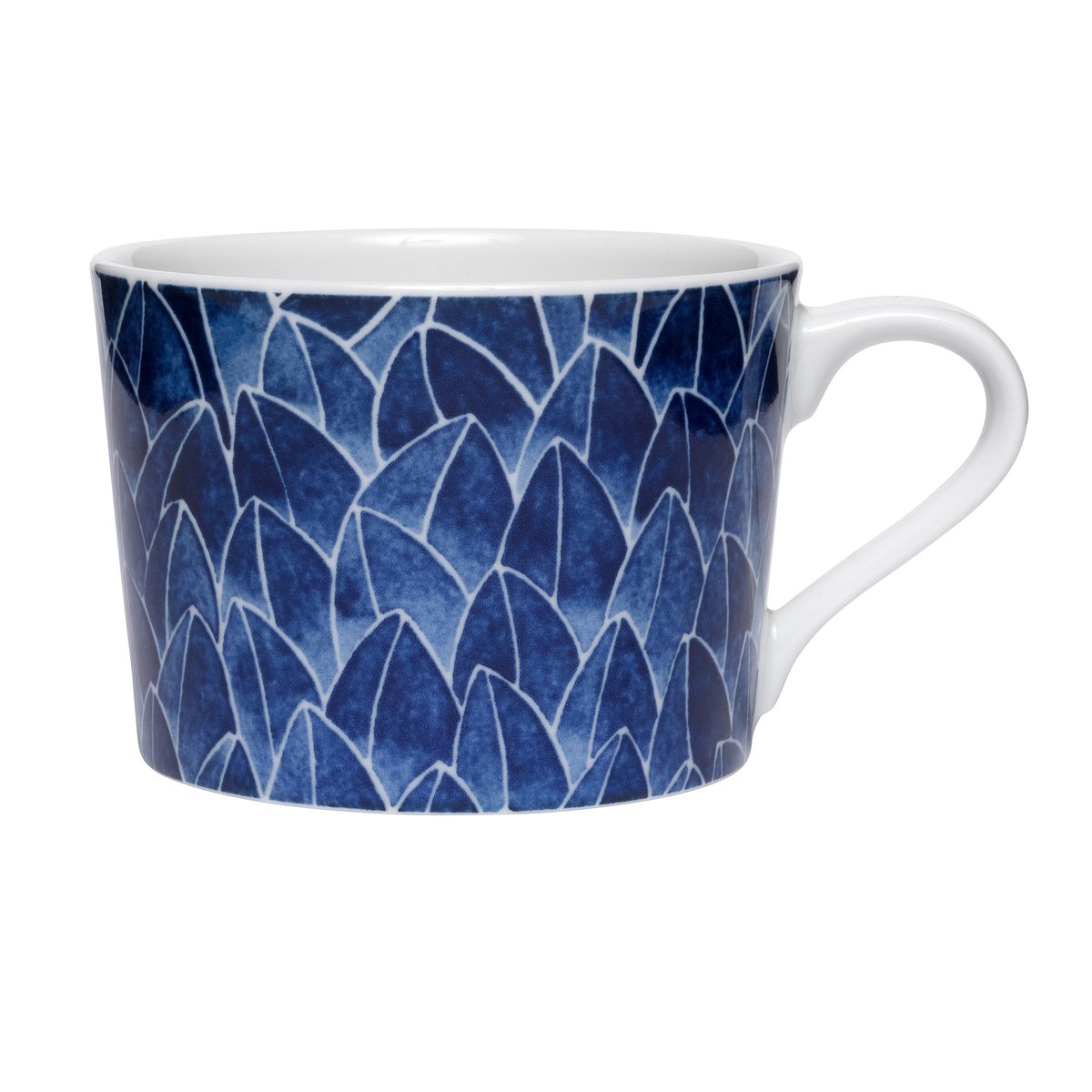 Götefors Porslin Botanica kopp med hank Field | Skandinavisk Design | Kaffekopper | Blå
