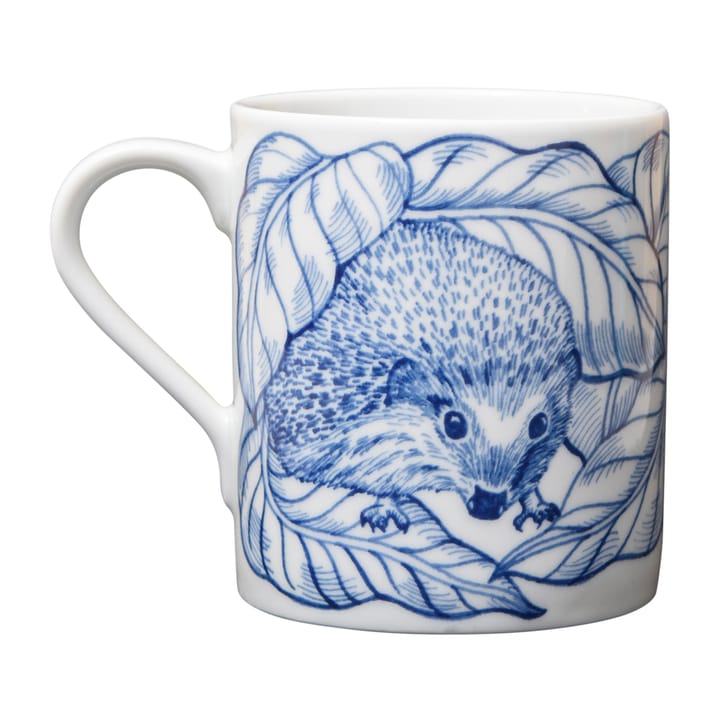 Hedgehogs awakening kopp 35 cl, Blå Götefors Porslin