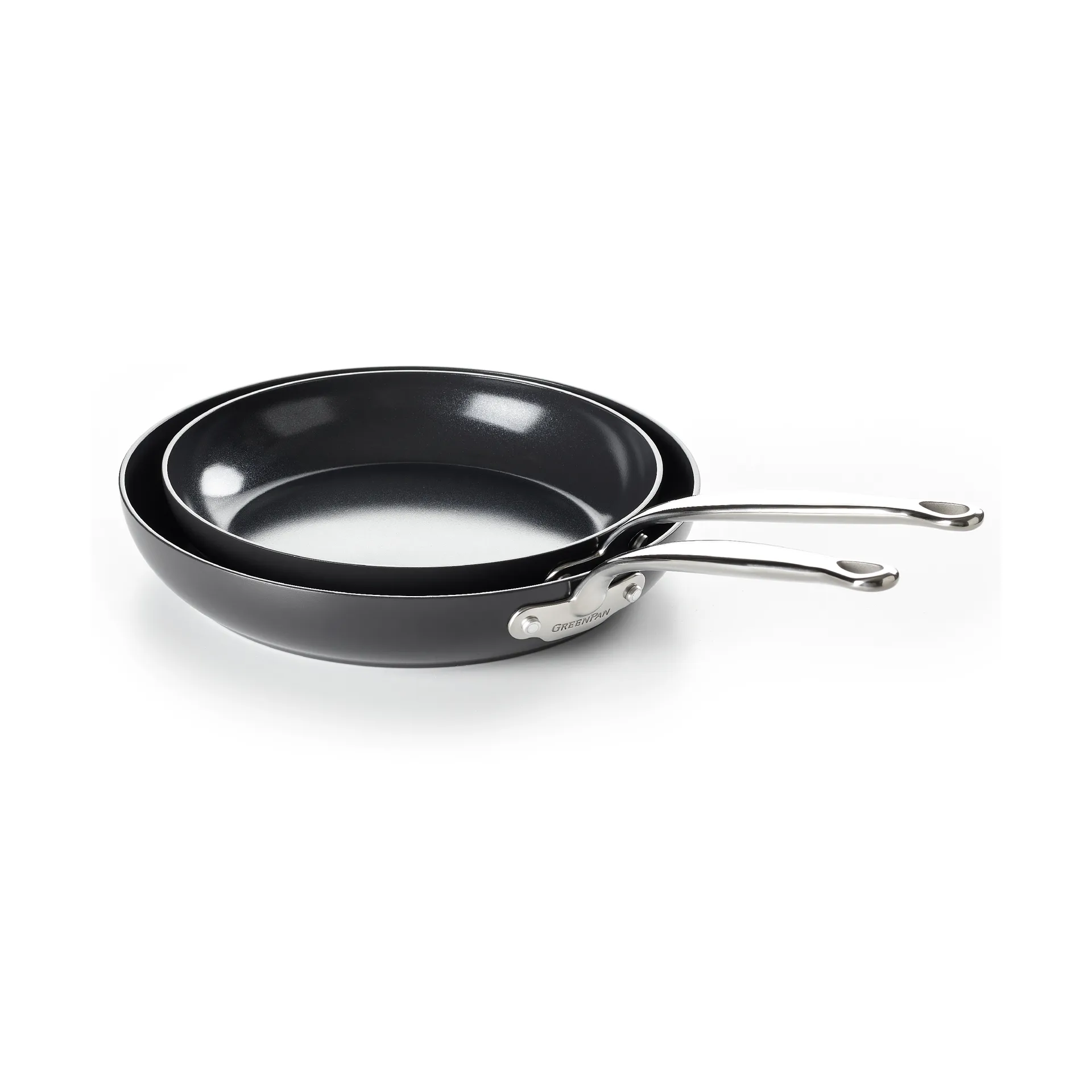 Barcelona stekepannesett, 24 + 28 cm GreenPan