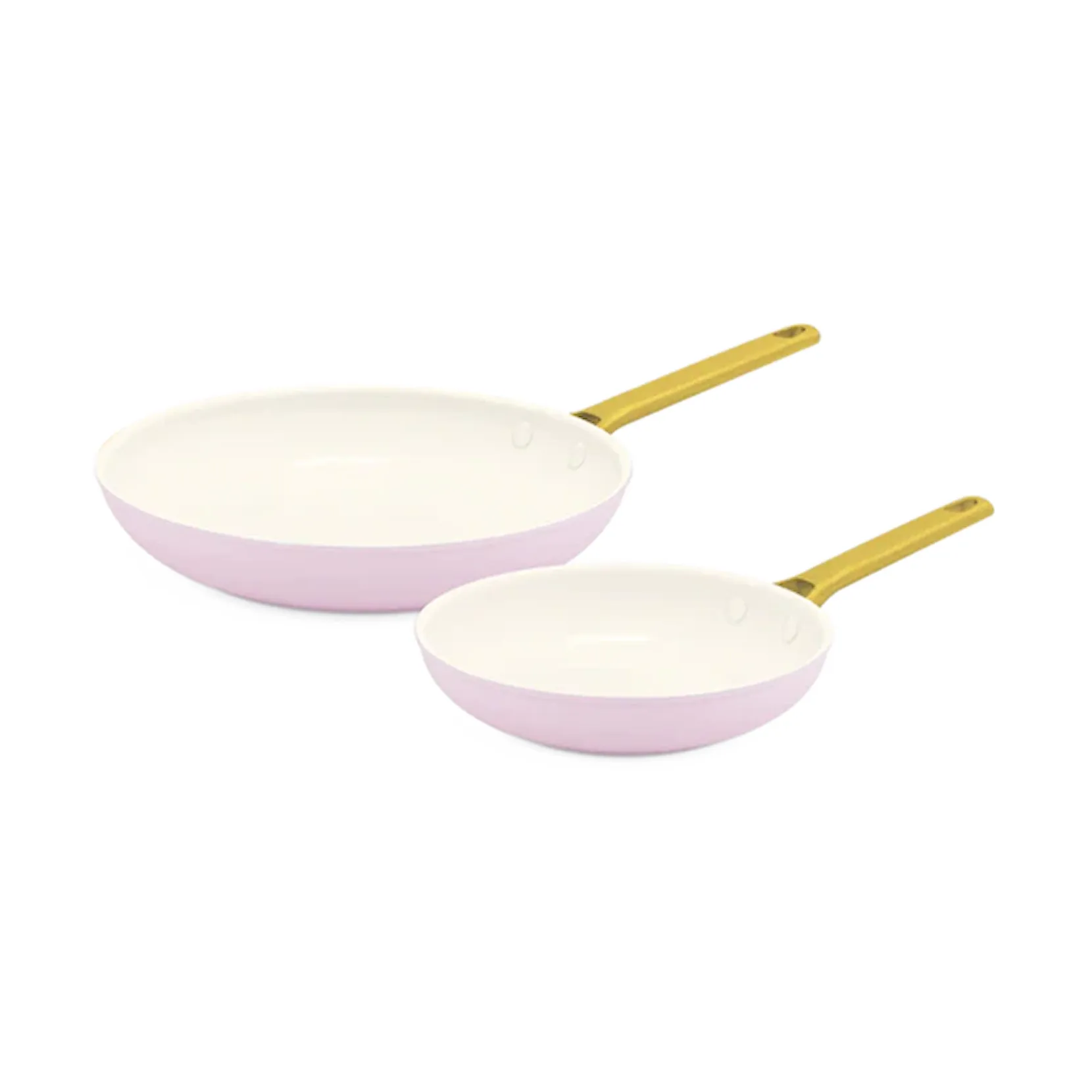 Padova stekepannesett 20 + 26 cm, Blush pink GreenPan