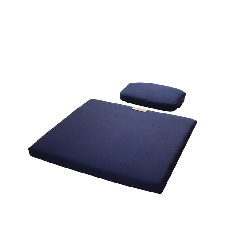 A3 polstring nakke/sittedel - Sunbrella blå - Grythyttan Stålmöbler