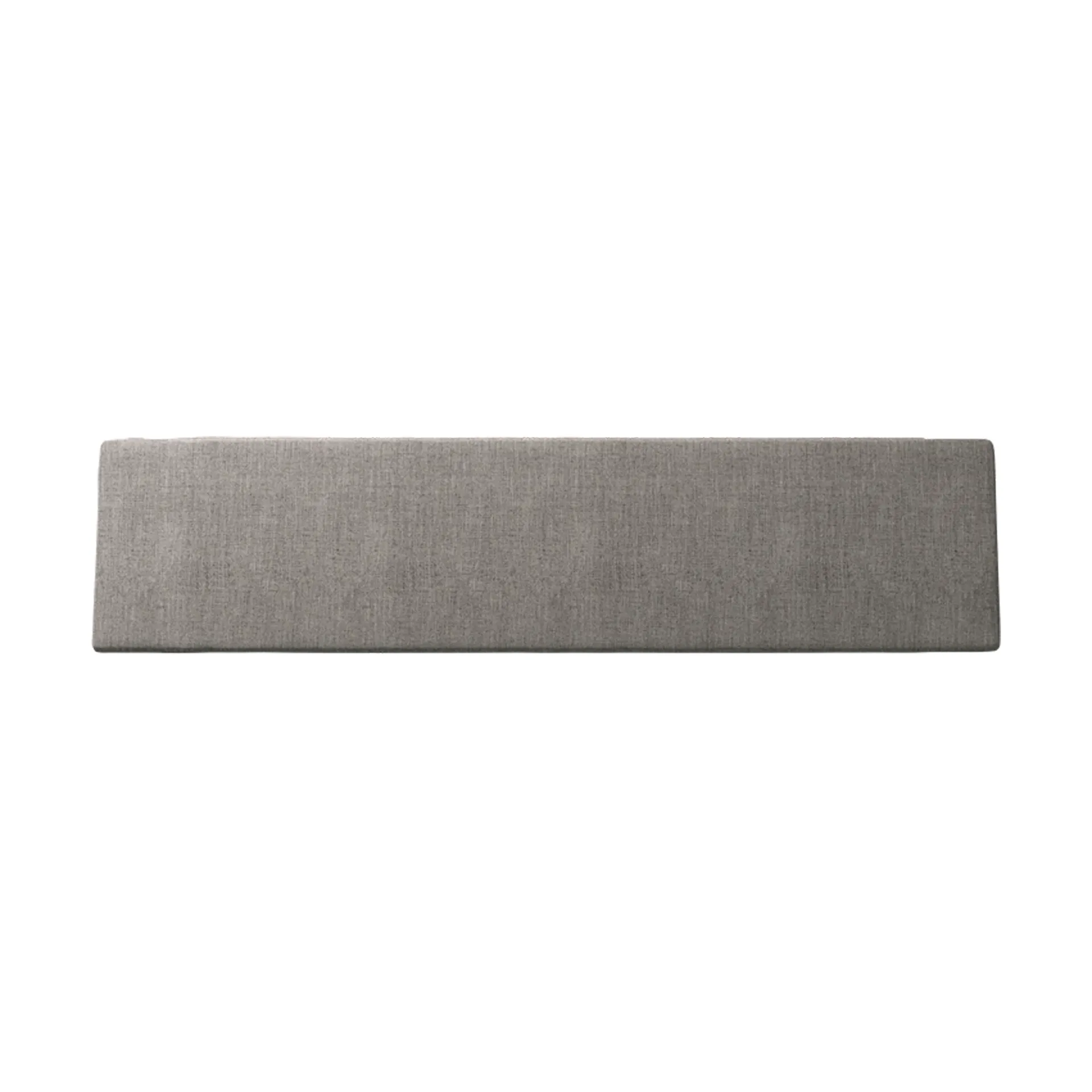 Benk 9 sittepute, Black melange, 170x40 cm Grythyttan Stålmöbler