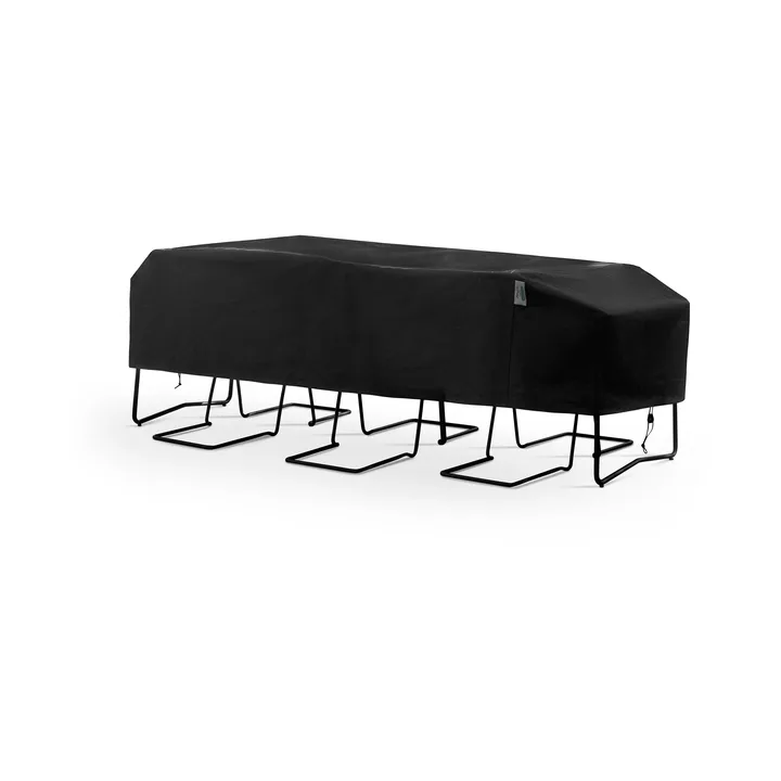 Grythyttan møbelbeskyttelse - B31 spisebord 230 cm + 6 stoler - Grythyttan Stålmöbler