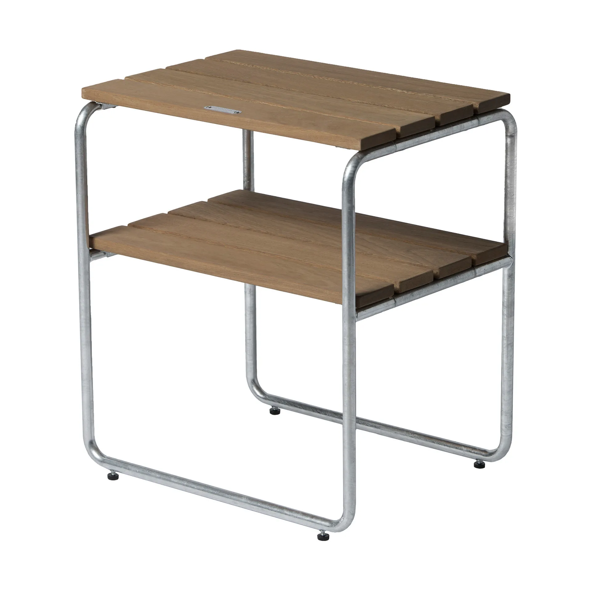 Grythyttan sidebord, Eik olje-varmgalvanisert stativ Grythyttan Stålmöbler