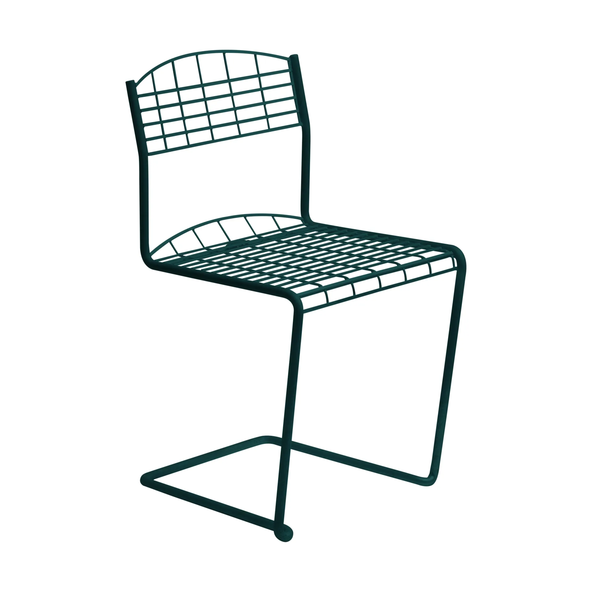 High Tech stol, Blue green Grythyttan Stålmöbler