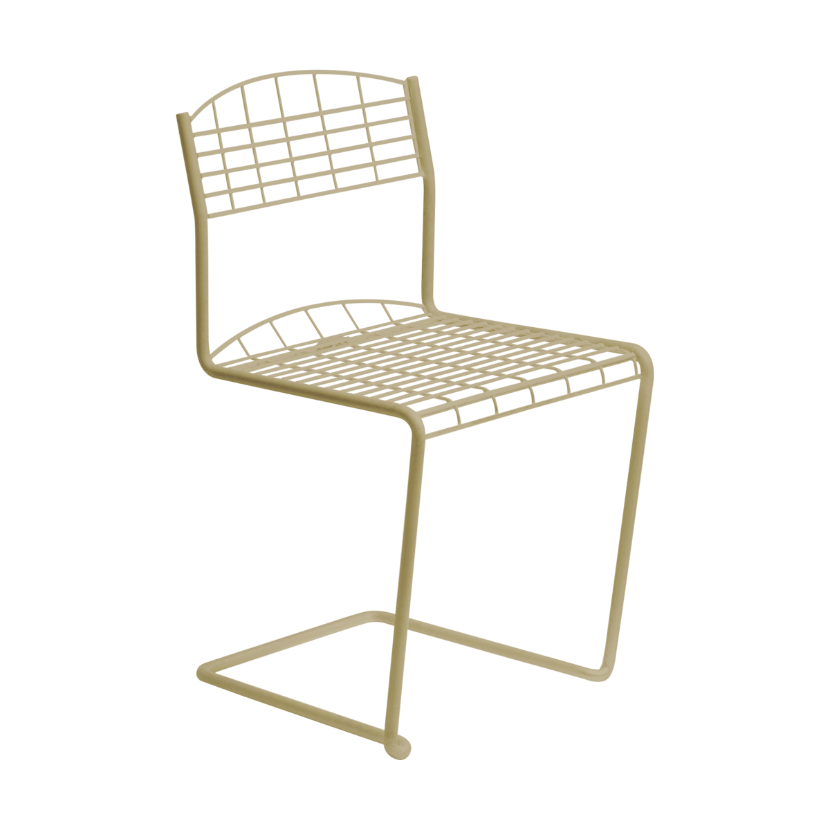 Grythyttan Stålmöbler, Stol High Tech Ivory