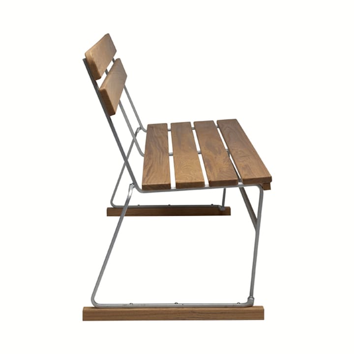 Sofa 5, Teak-varmgalvanisert stativ Grythyttan Stålmöbler