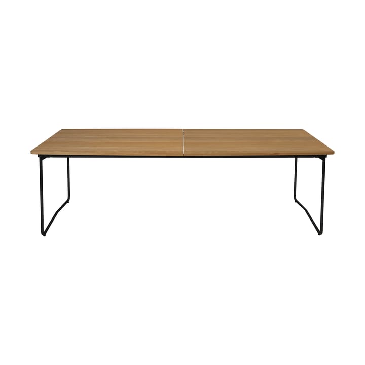 Table B31 spisebord 230 cm - Oljet eik-svart - Grythyttan Stålmöbler