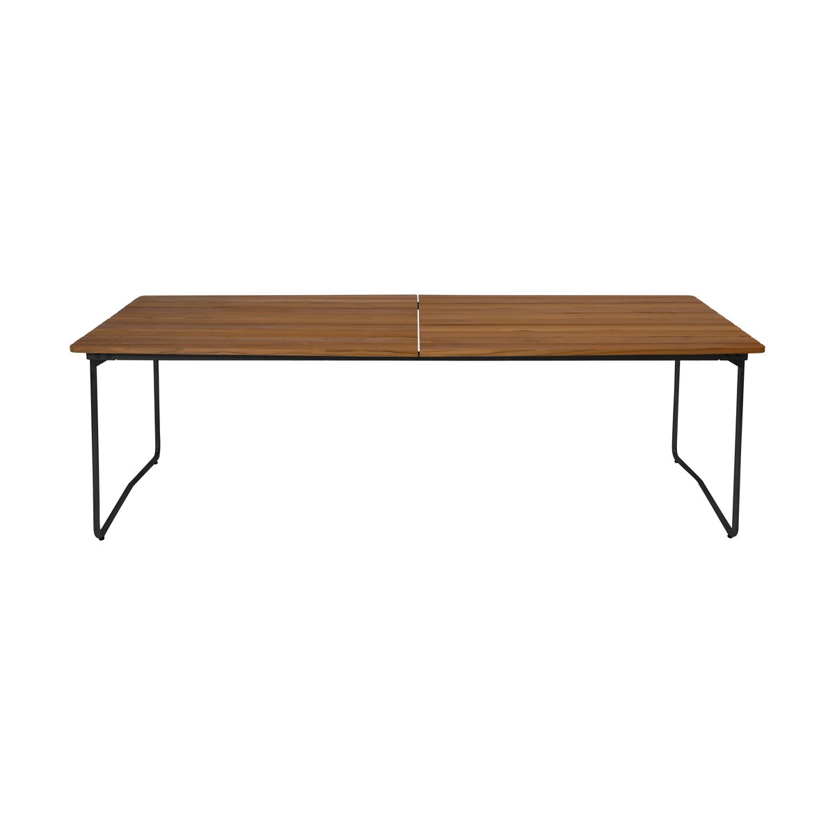 Grythyttan Stålmöbler Table B31 spisebord 230 cm Ubehandlet teak-svart