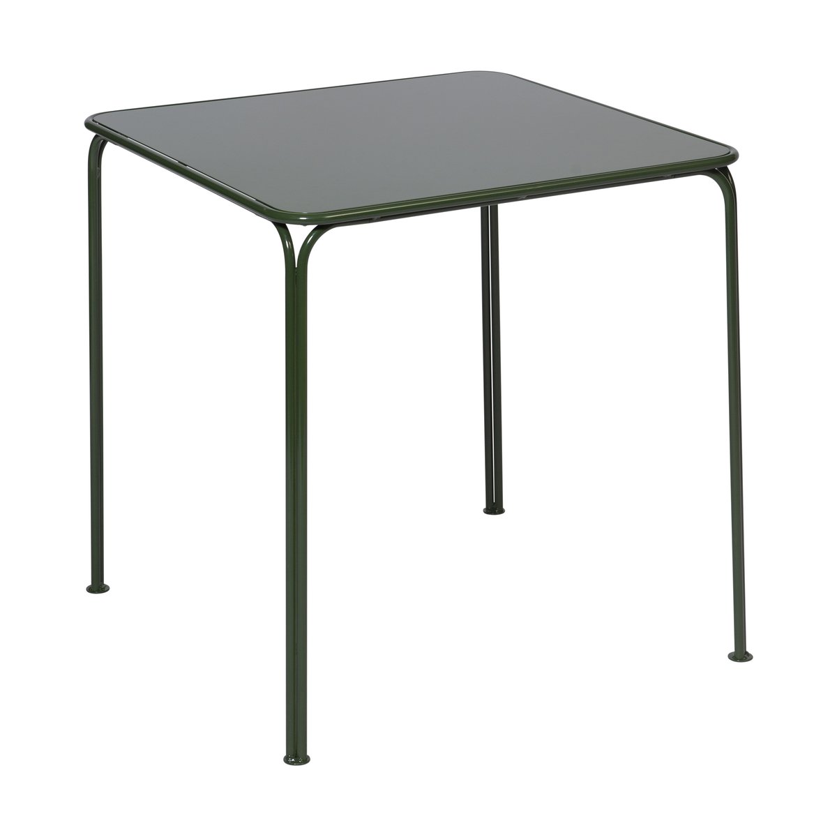 Grythyttan Stålmöbler Table Libelle bord 70x70 cm Grønn