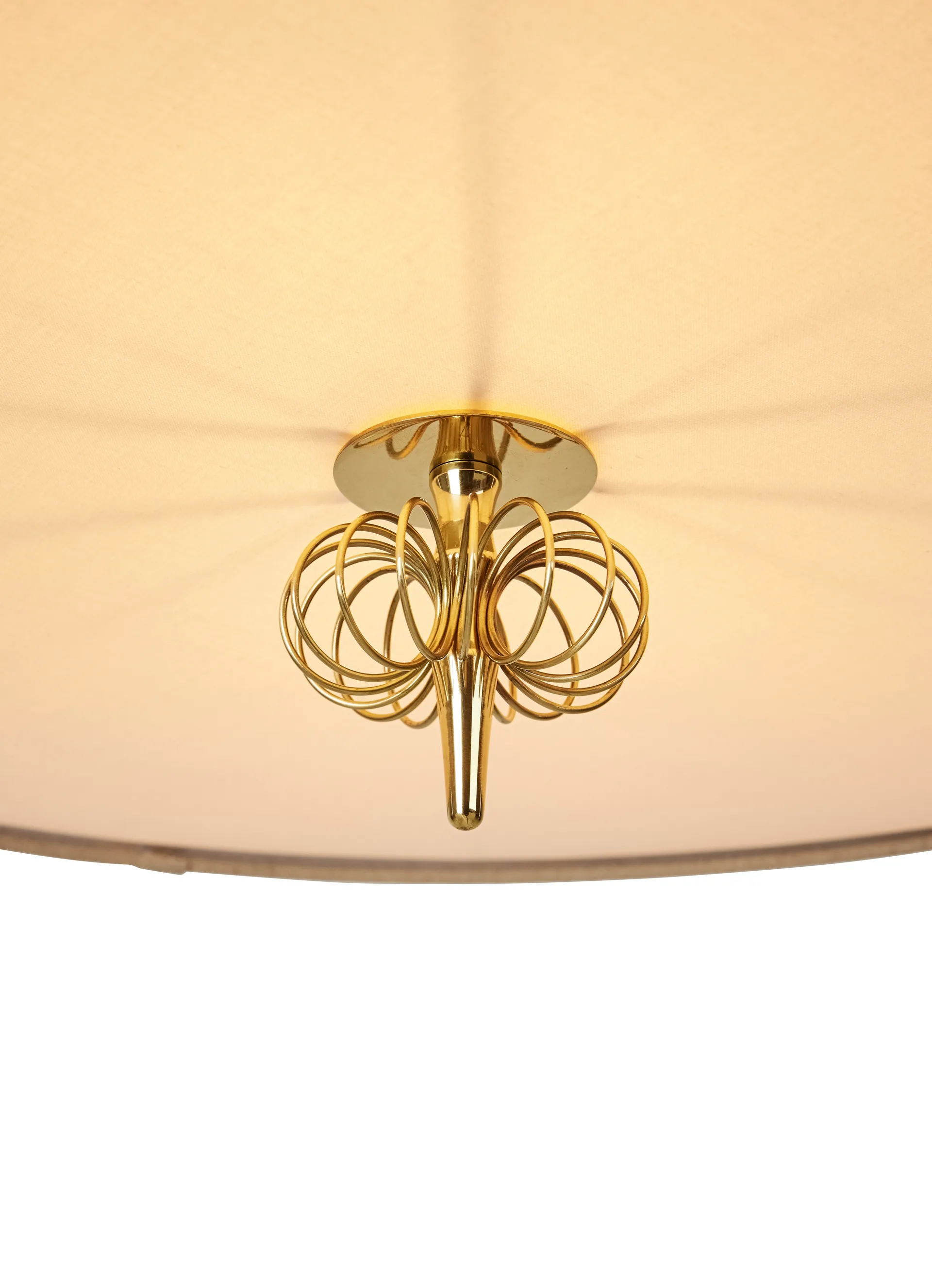 1967 taklampe, Canvas-messing GUBI