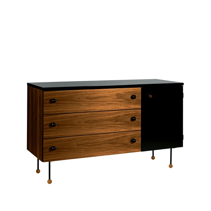 62 Dresser kommode - american walnut, 3 skuffer - GUBI