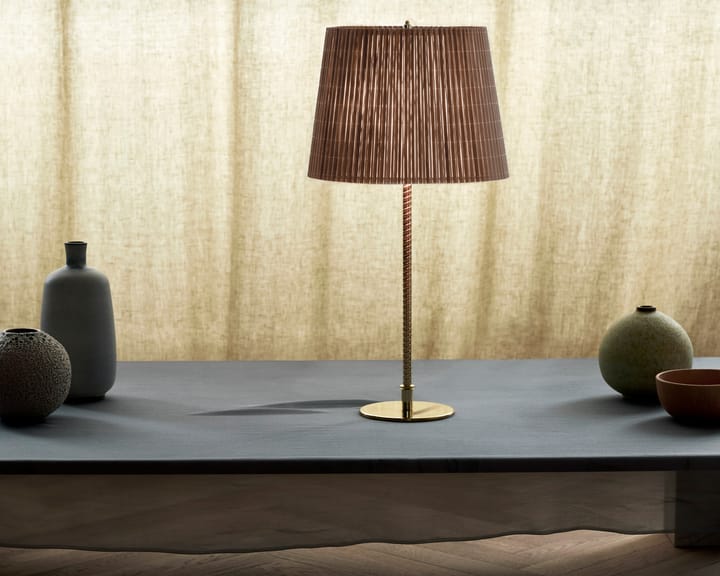 9205 bordlampe, Bambus-messing GUBI