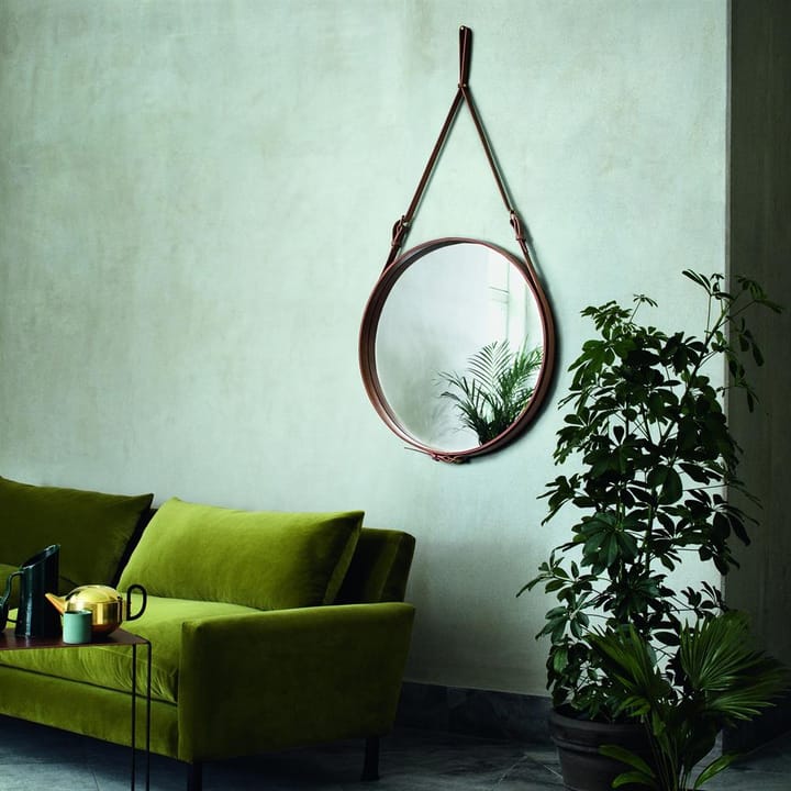 Adnet Circulaire speil S - brun - Gubi