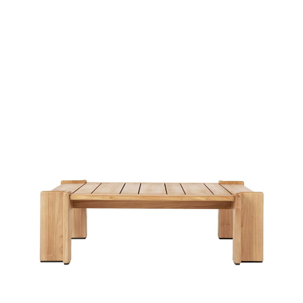 GUBI Atmosfera salongbord 113 x 110 cm Teak