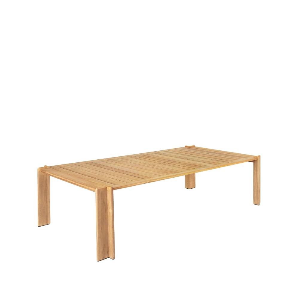 Bilde av GUBI Atmosfera spisebord Teak, 281x105 cm