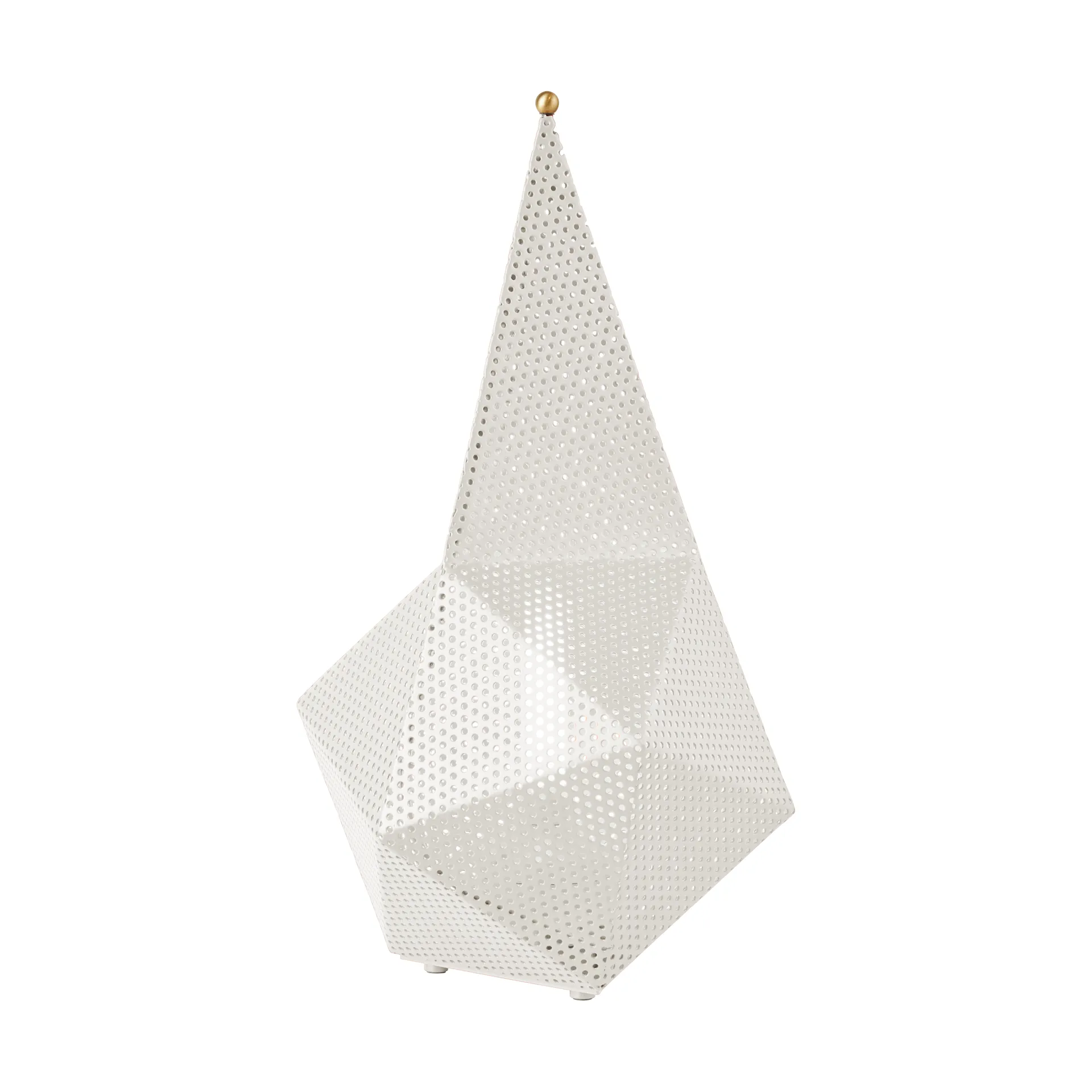 Bagdad portabel lampe, Cream white semi matt GUBI