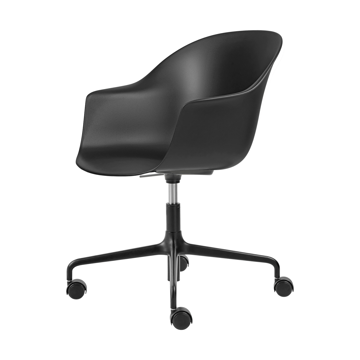 GUBI Bat Meeting Chair kontorstol Black-black
