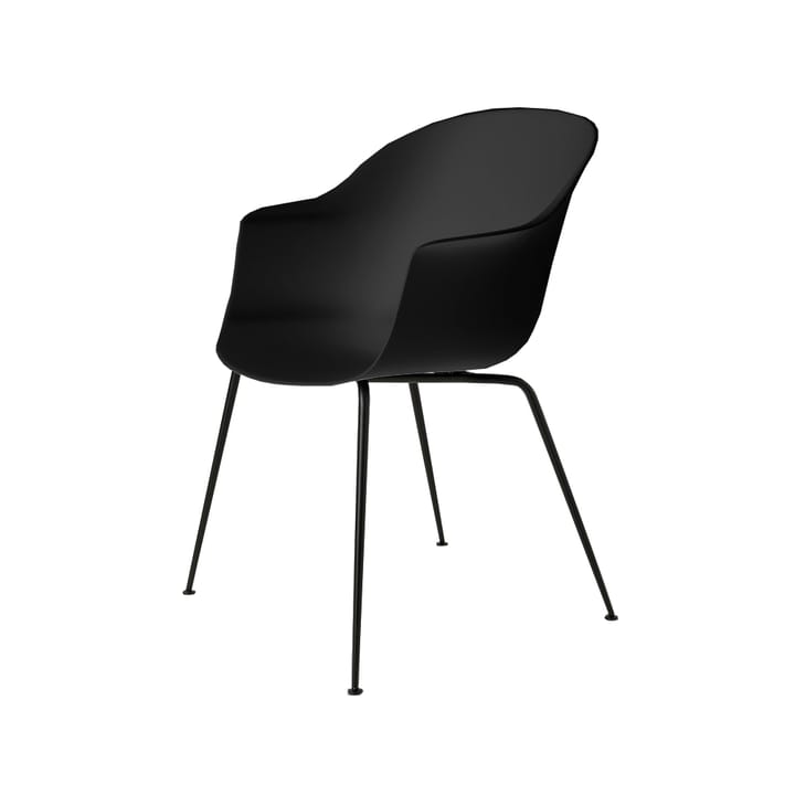 Bat stol - Black, sort stålstativ - GUBI