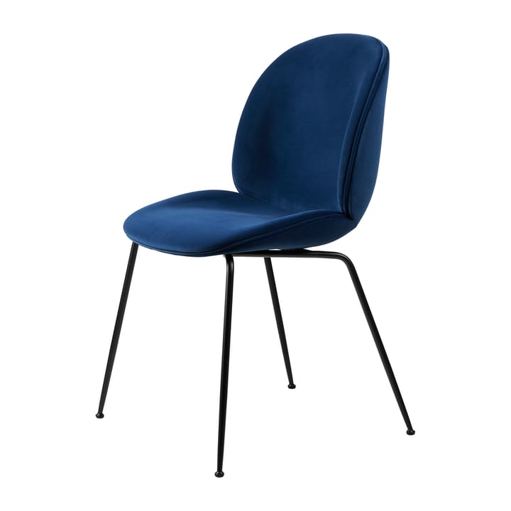 Beetle dining chair fully upholstered stol - Sunday 003-black - Gubi