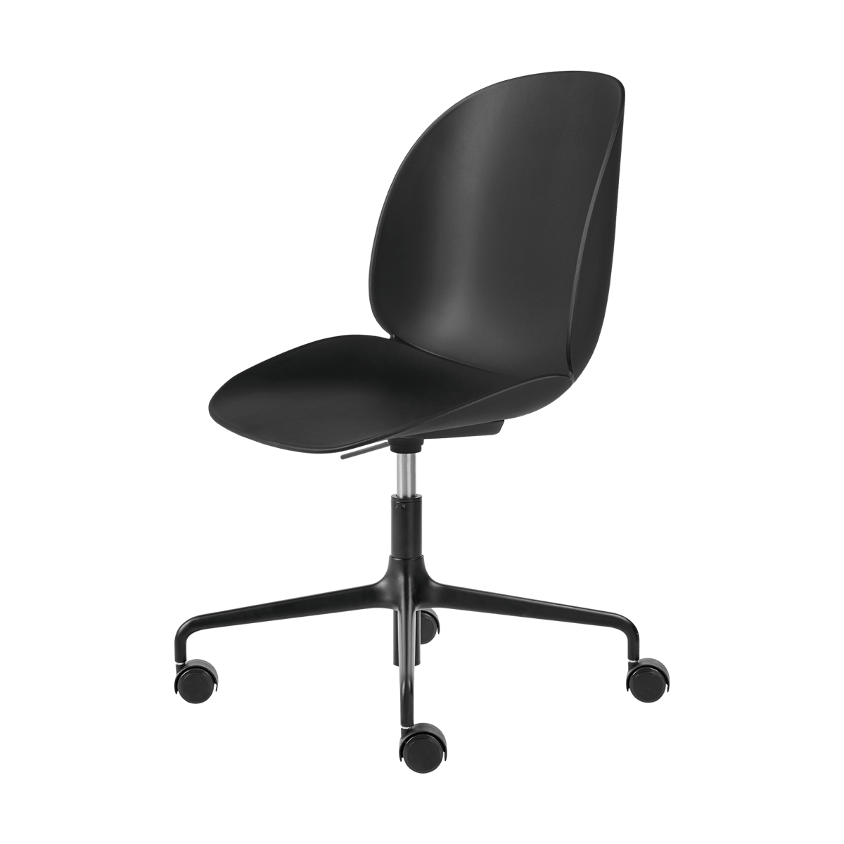 GUBI Beetle Meeting Chair kontorstol Black-black