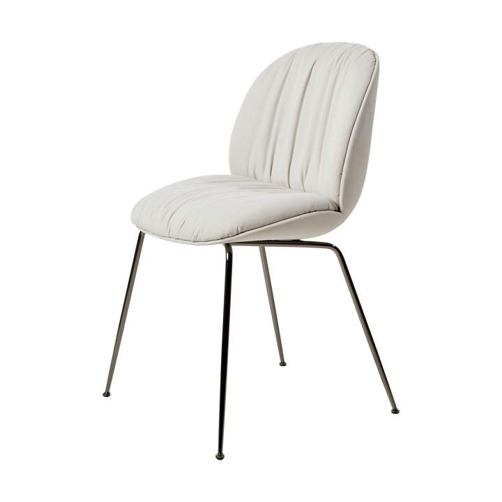 Beetle Soft stol heltrukket - Reales Limonta 001-svart krom - GUBI