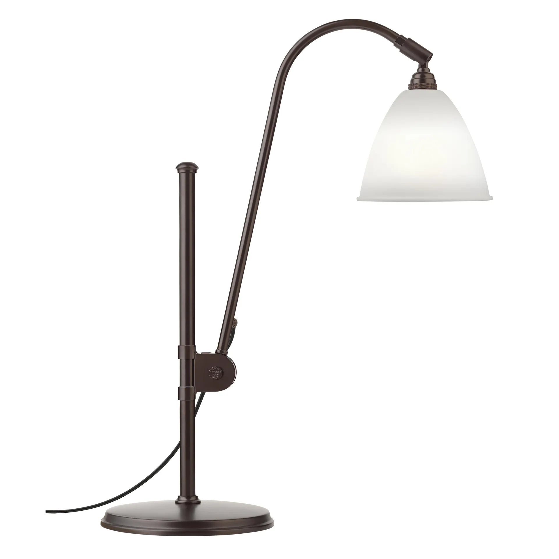 Bestlite BL1 bordlampe, benporselen-svart GUBI