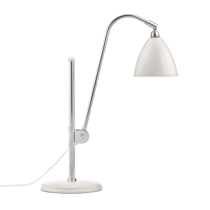 Bestlite BL1 bordlampe - matt hvit-krom - GUBI