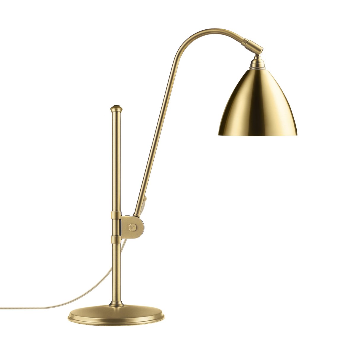 Bilde av GUBI Bestlite BL1 bordlampe messing