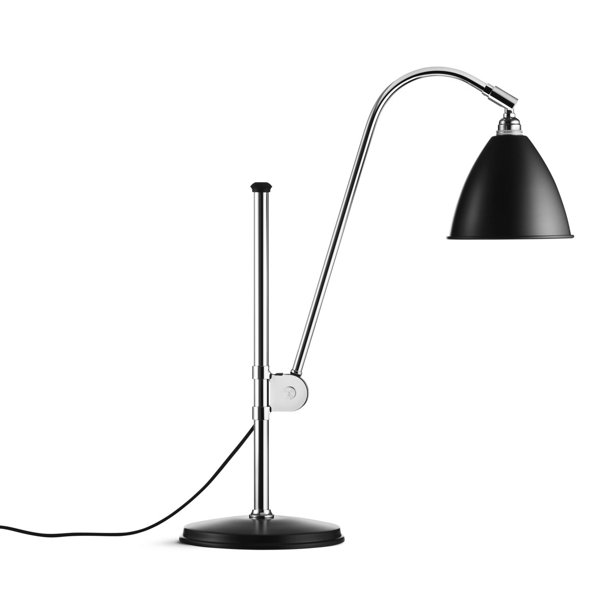Bilde av GUBI Bestlite BL1 bordlampe sort-krom
