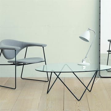 Bestlite BL2 bordlampe - matt hvit-krom - GUBI