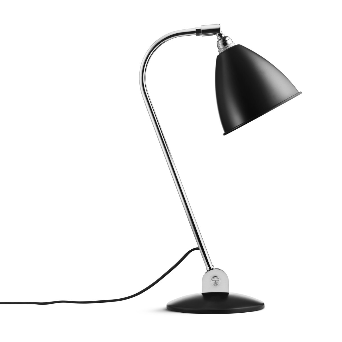 Bilde av GUBI Bestlite BL2 bordlampe svart-krom